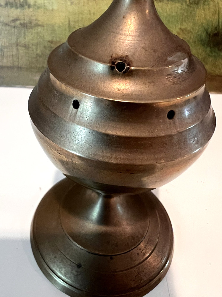 VTG BRASS INCENSE STICK HOLDER