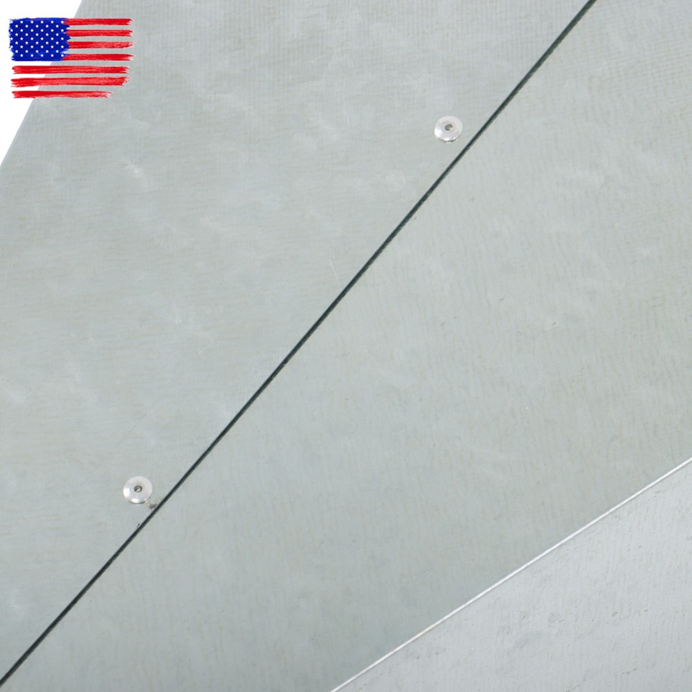 4×Metal Medium Chicken Cone Poultry Restraining and Processing Tool for Poultry