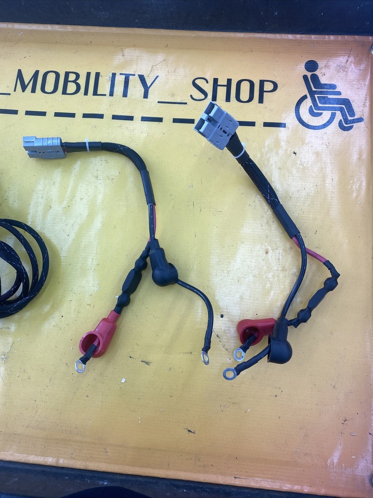 🥇Pride Quantum Q6 Edge Battery Cables with Quick Disconnect & Mini Breaker *WoW