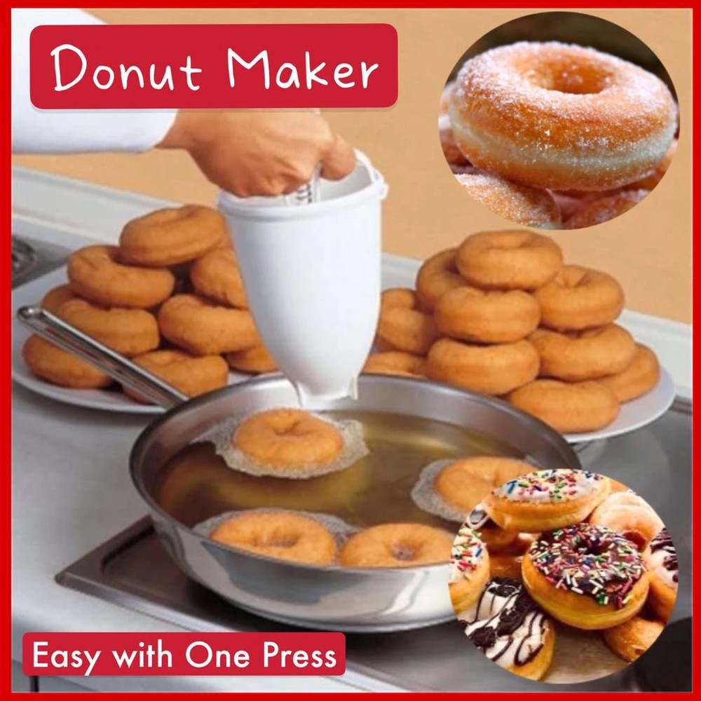 Easy Donut Maker ,Doughnut maker, Easy to use, Bakeware appliance, Bakery