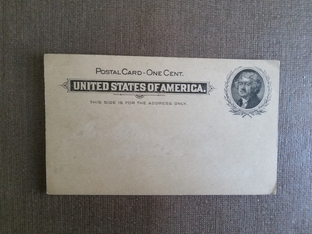 US Postal Cards c. 1885 - 1935