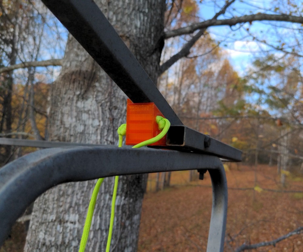 Tree stand shooting rail elevation wedge - Raise the bar! - Made in USA