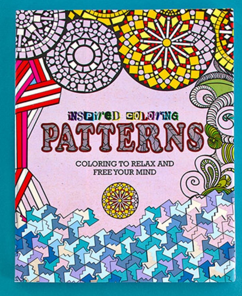 Adult Coloring Book - Patterns (Inspired Coloring)