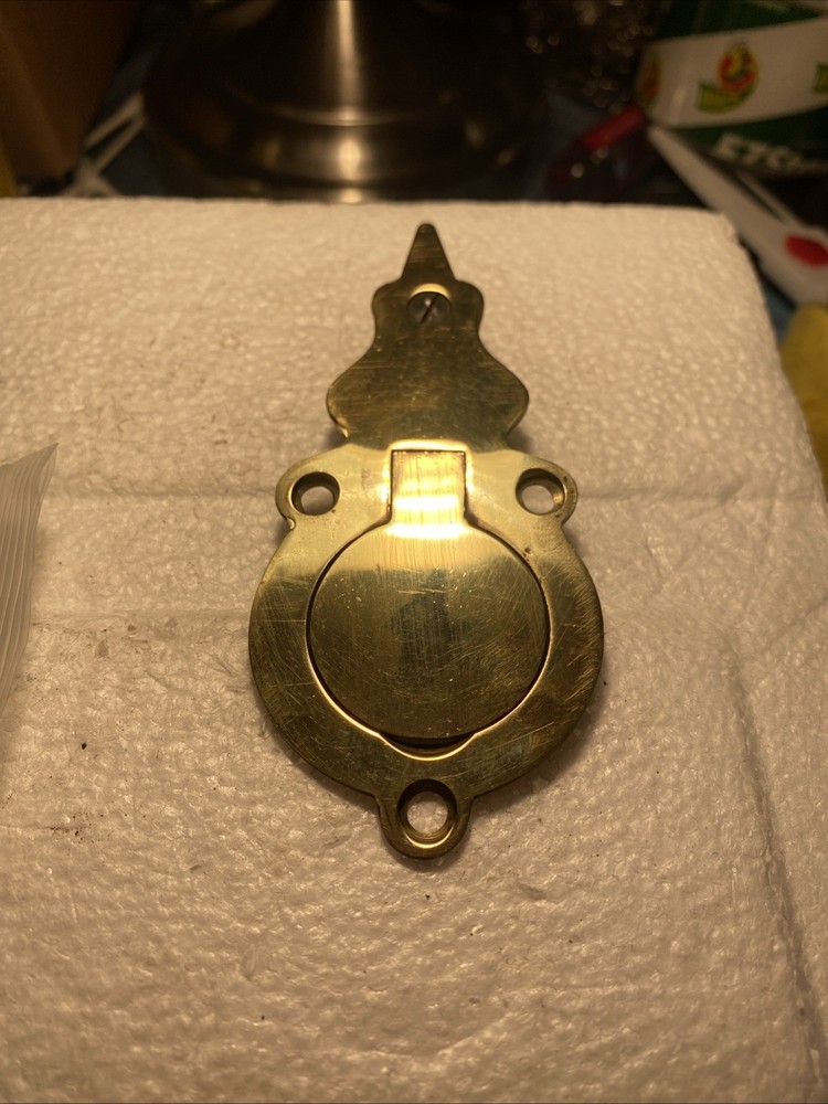 CVA Brass Patch Box W Screws Mountain Rifle Percussion Flintlock Muzzleloader