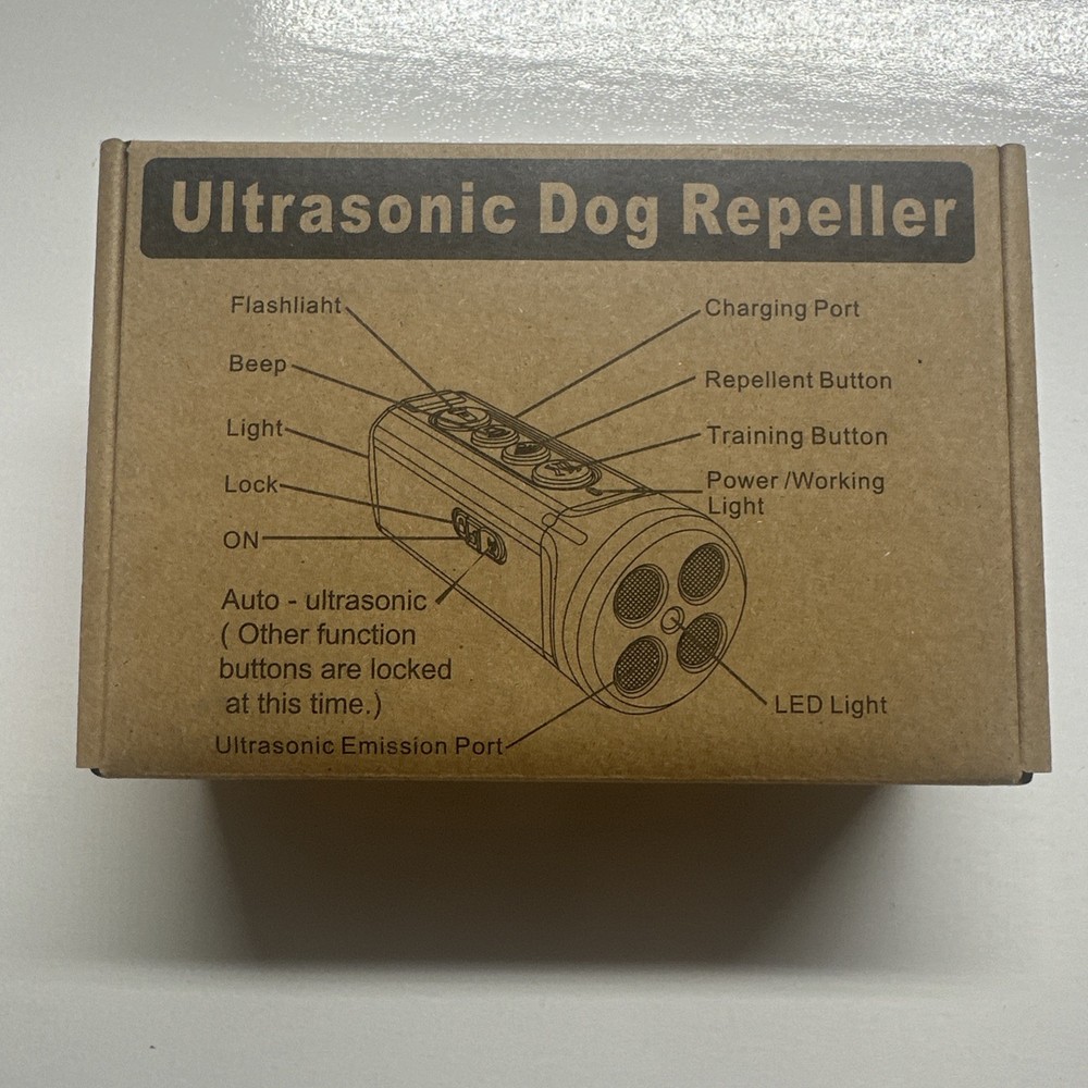 Ultrasonic Dog Training Or Repeller Device