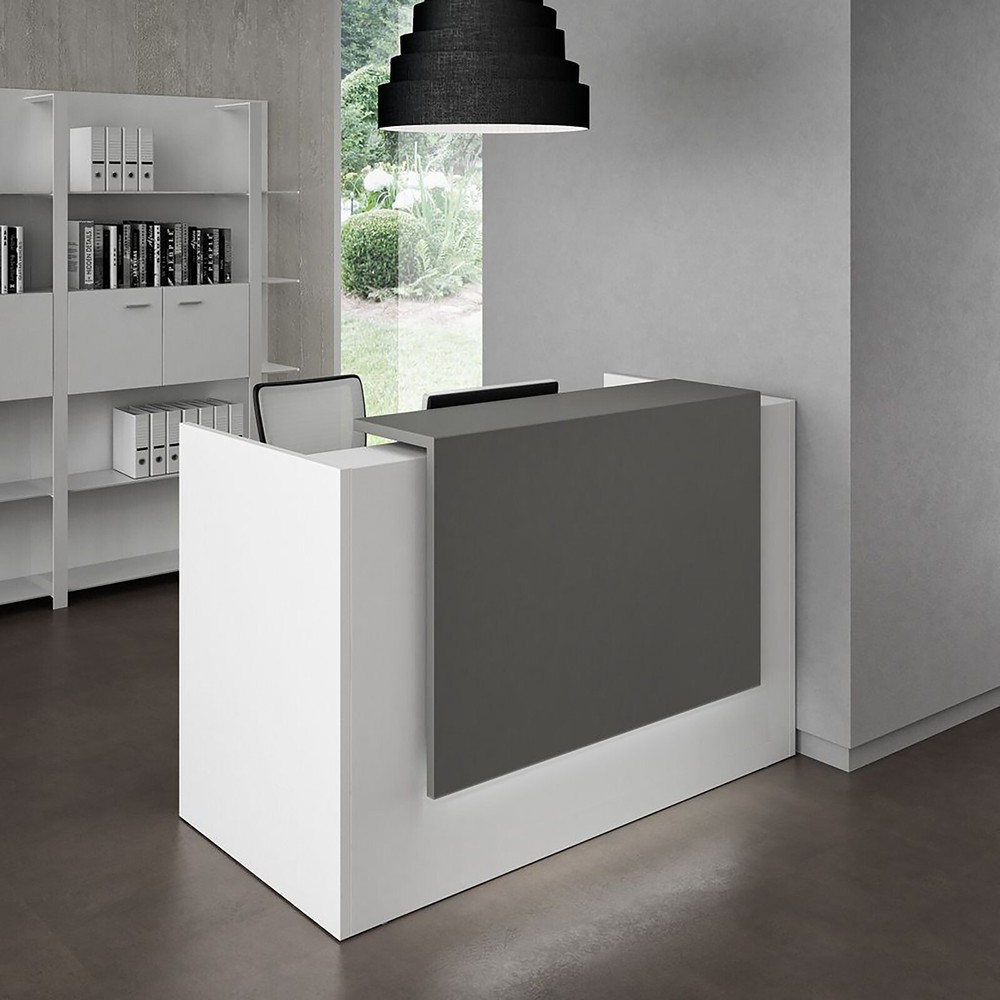 Reception Front Desk Counter Top, Laminate Desktop, Standing Table for Salon