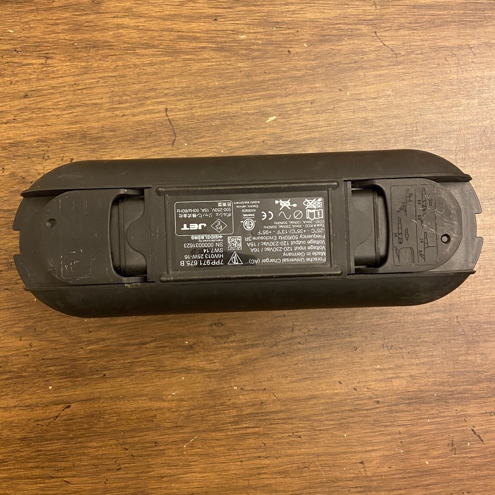 Porsche universal Charger control module PIN LOCKED -MISSING NEMA OR J1772 cable