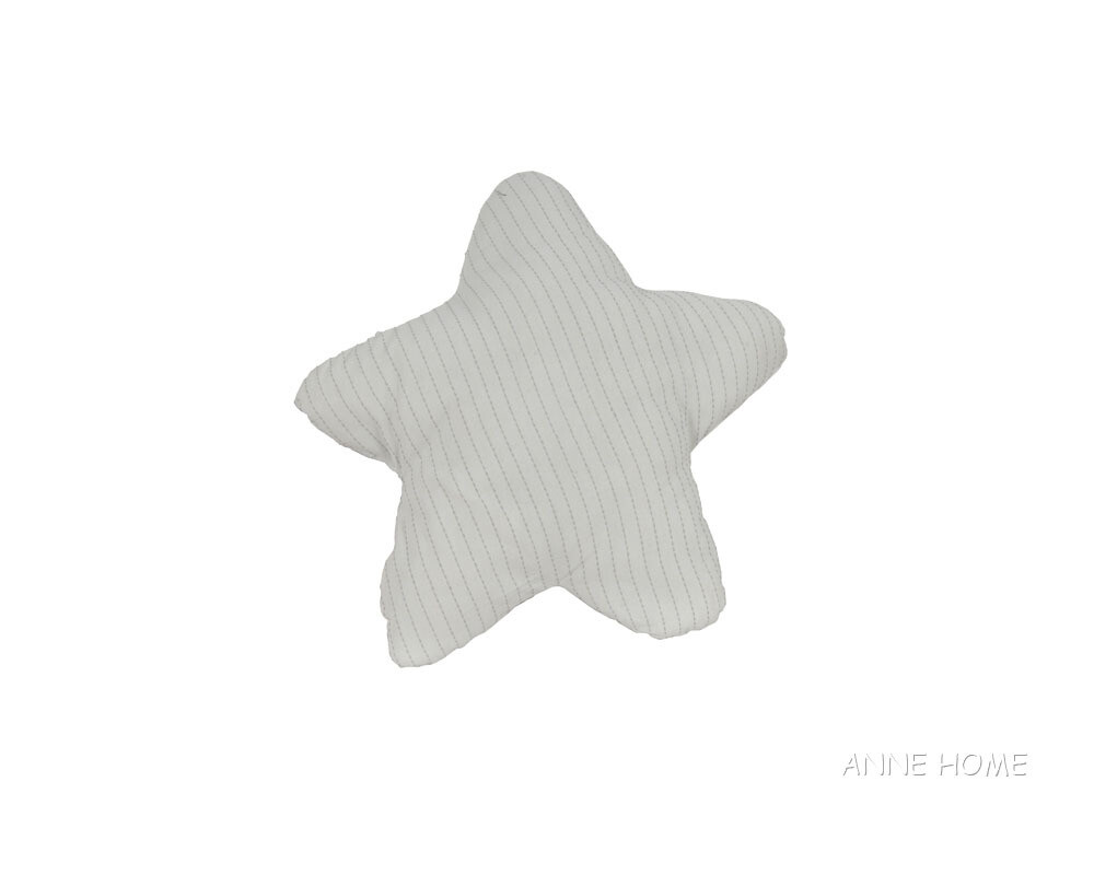 Anne Home - Star Pillow - White