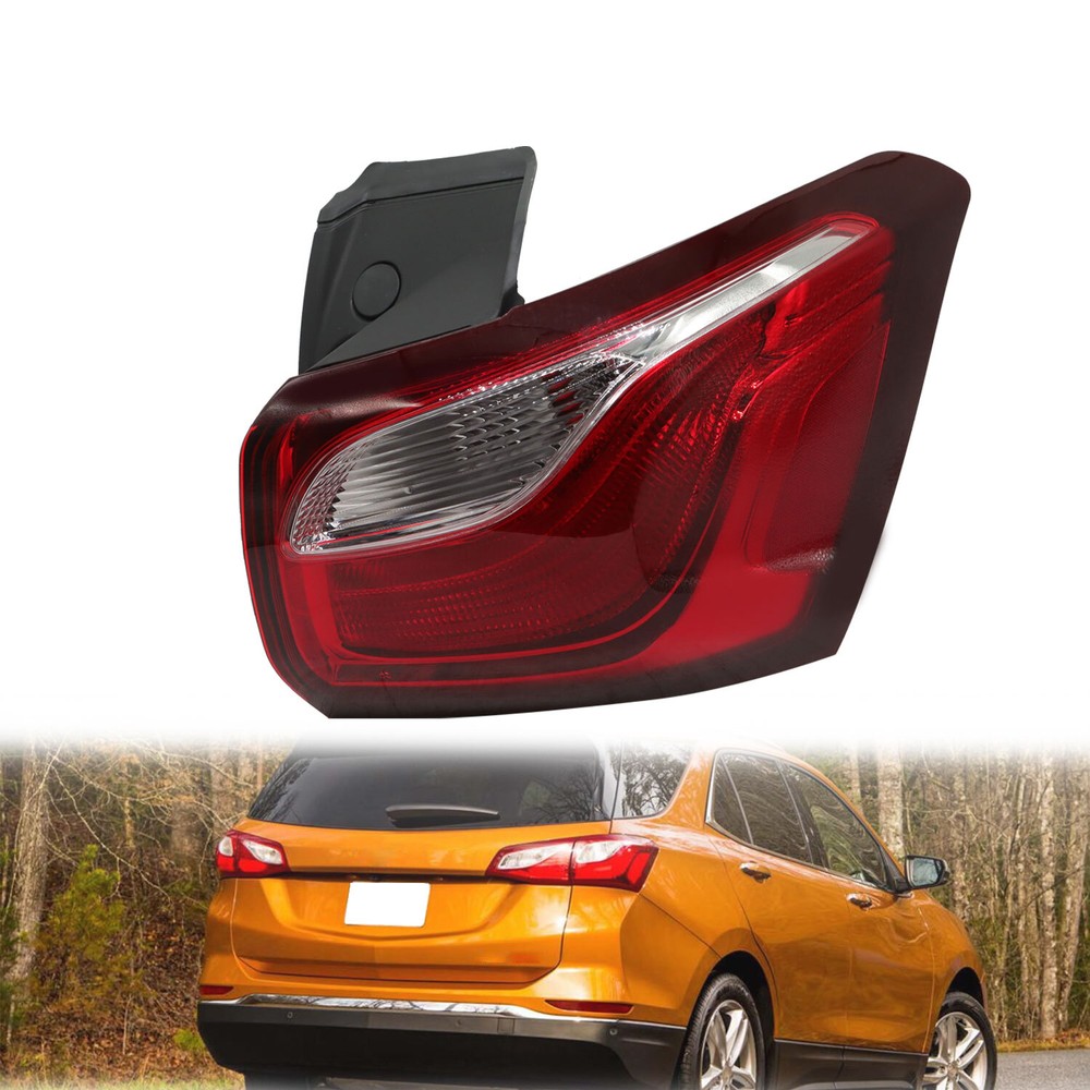 Fit For 2018-2021 Chevy Equinox Passenger Side Halogen Tail Light Assembly Outer