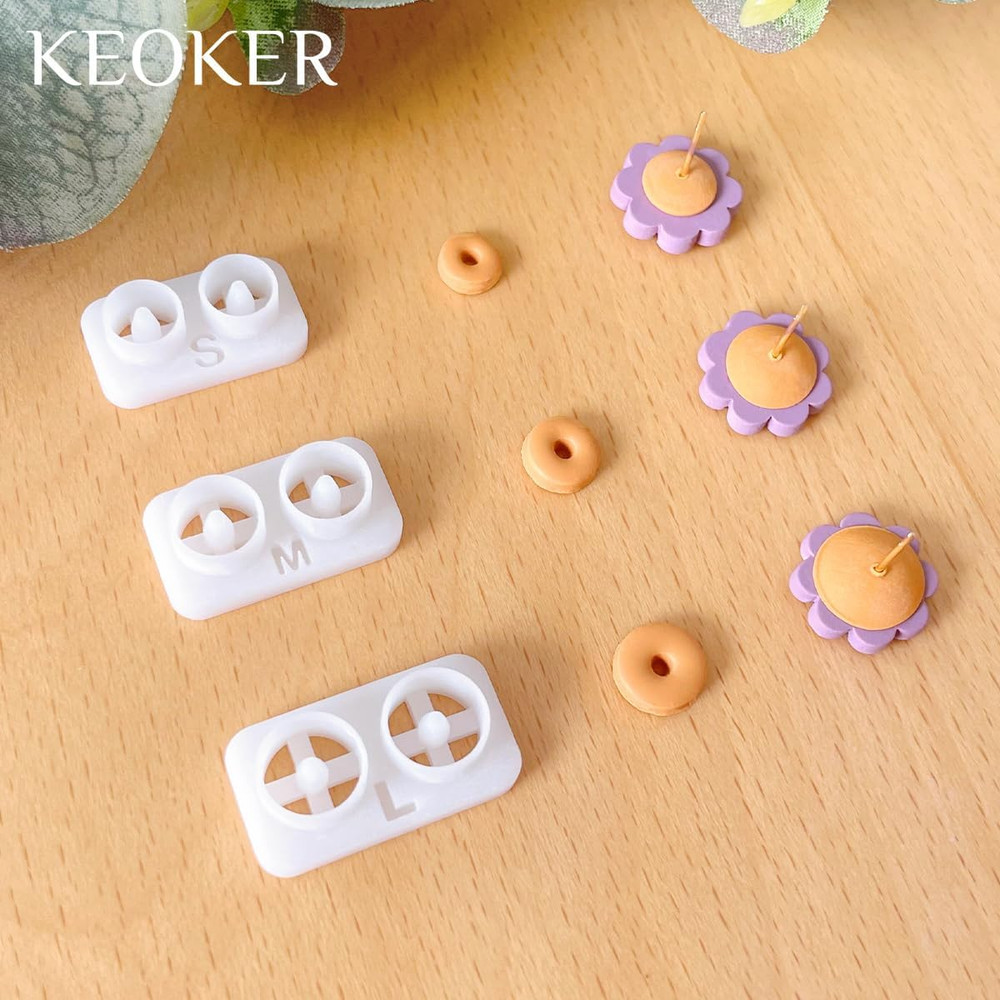 Stud Post Embedding Tool Polymer Clay Earring Polymer Clay Tools Clay Jewelry