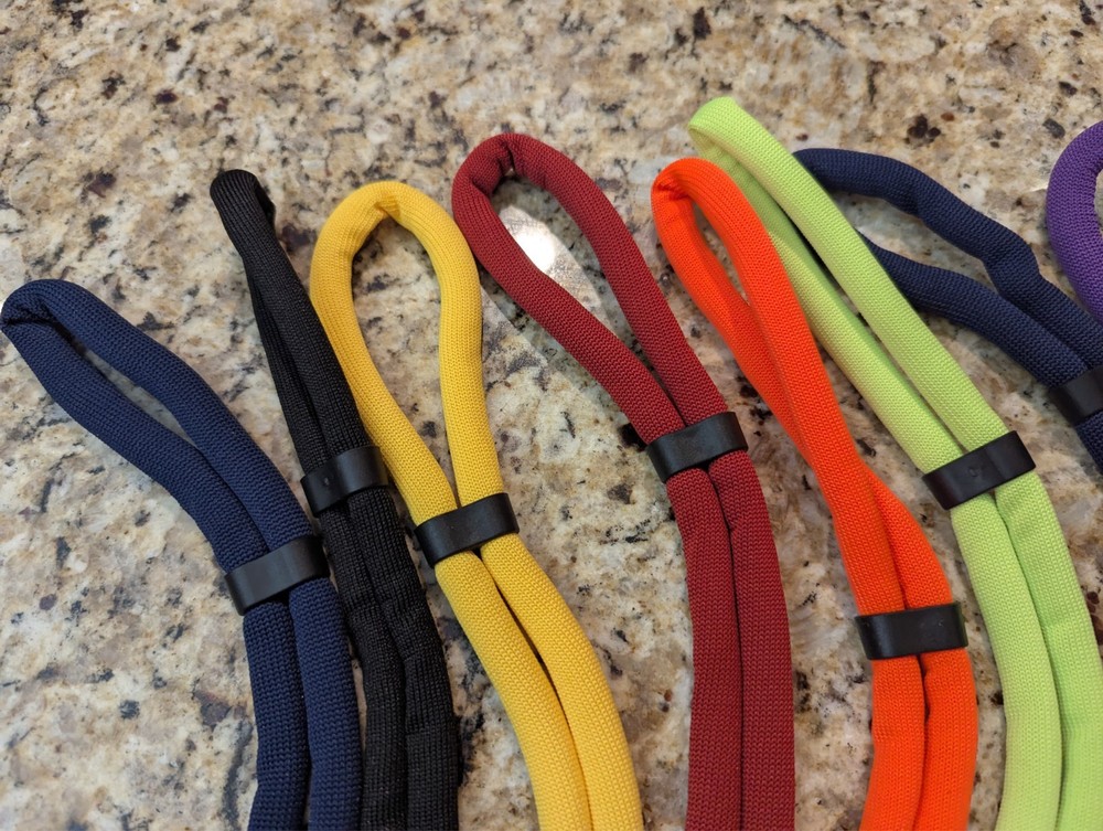 Floating Sunglass Straps Foam Adjustable 8 Pack Multicolor