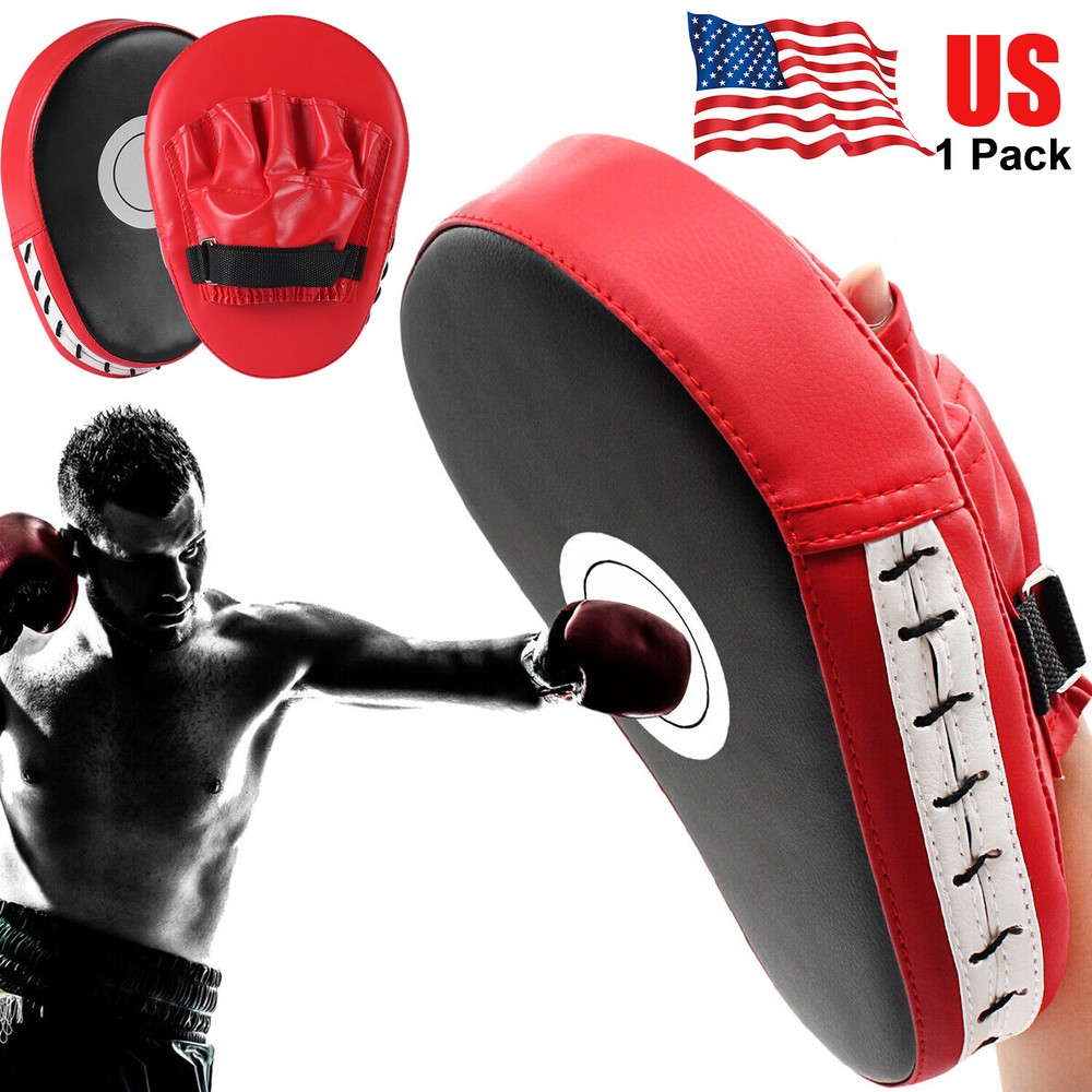 1/2PCS Boxing Hand Target Curved Mitts Training Gear Punching Mitts Boxing