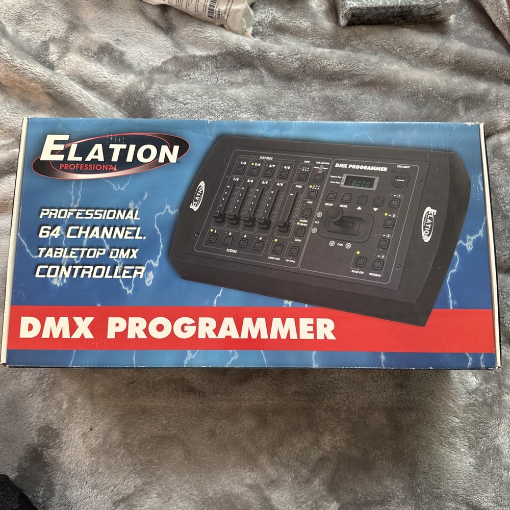 Elation Professional DMX Programmer 64-Channel Tabletop Lighting Controller