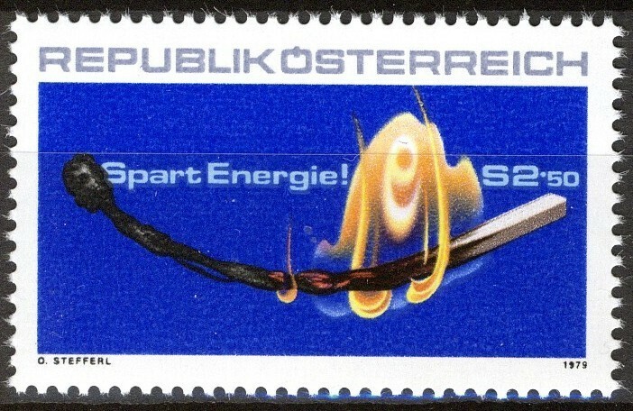 Austria 1979, Save energy VF MNH, Mi 1622