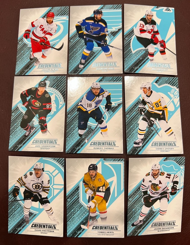 2024-25 Upper Deck Credentials Hockey - Set Builder #1-100 - You Pick!