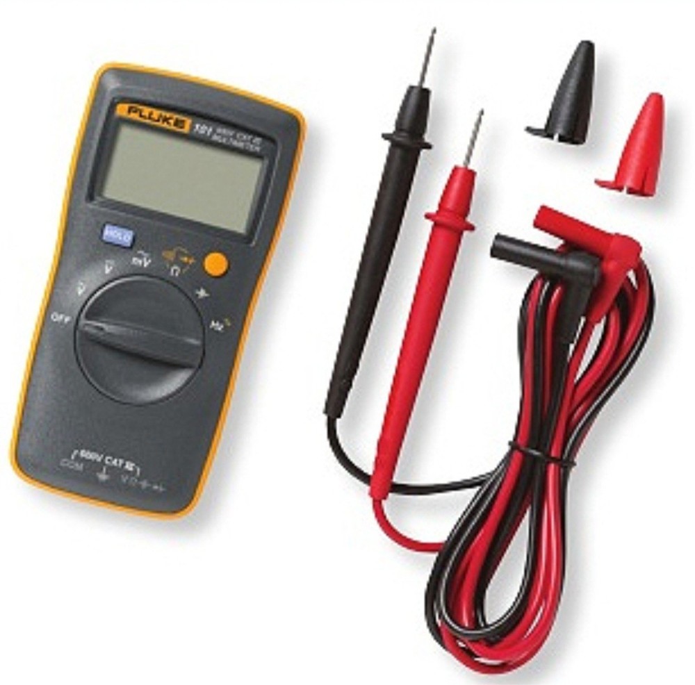FLUKE 101 Basic Digital Multimeter Pocket Portable Meter AC DC Volt Tester