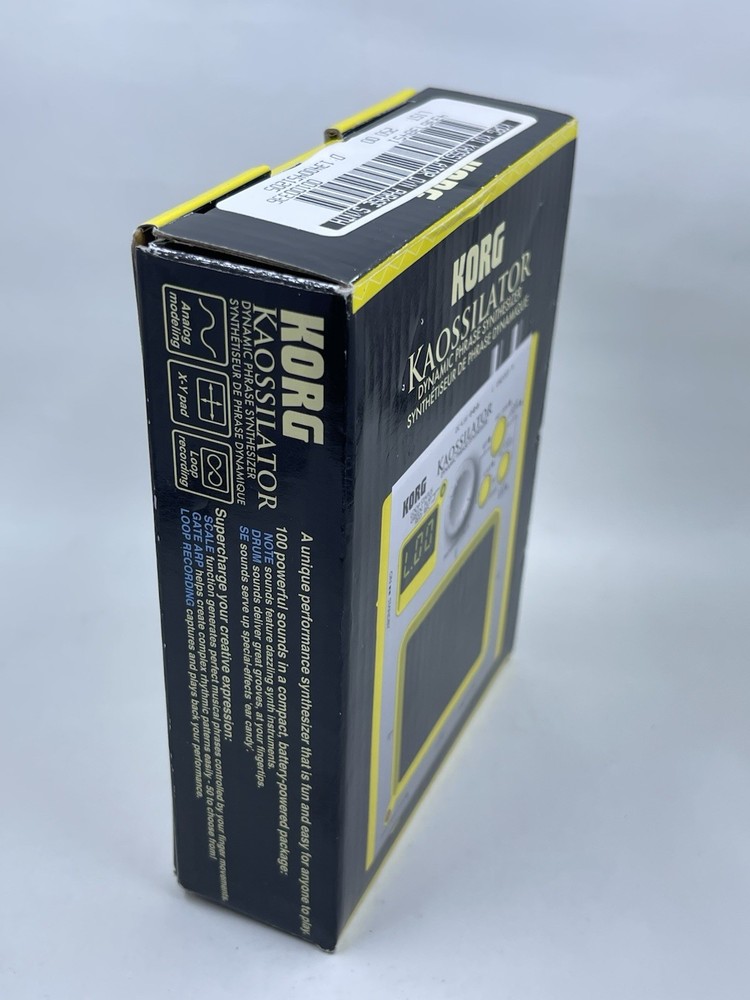 Korg KO-1 Kaossilator Dynamic Phrase Synthesizer-Complete – New Open Box