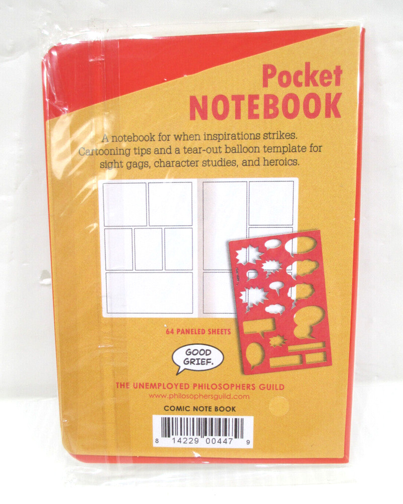 Loot Crate Exclusive Comic Note Book Compact Size Blank 60+ pages Jan 2015 New