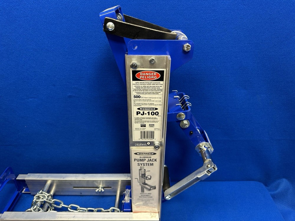 Werner PJ-100 Aluminum Pump Jack System