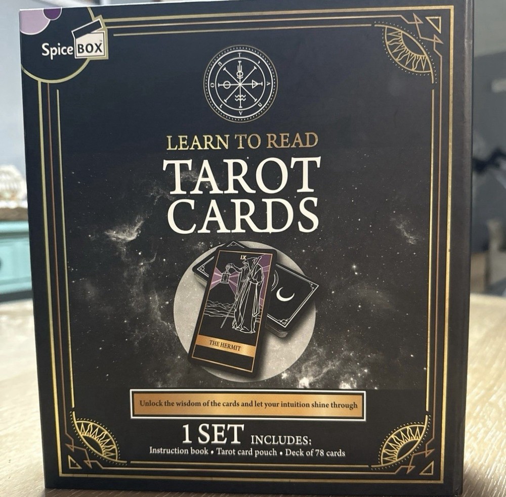 Spice Box “Learn to Read Tarot Cards” Kit