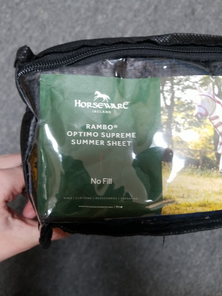 Horseware Rambo Optimo Supreme Summer Sheet. Size 6'6