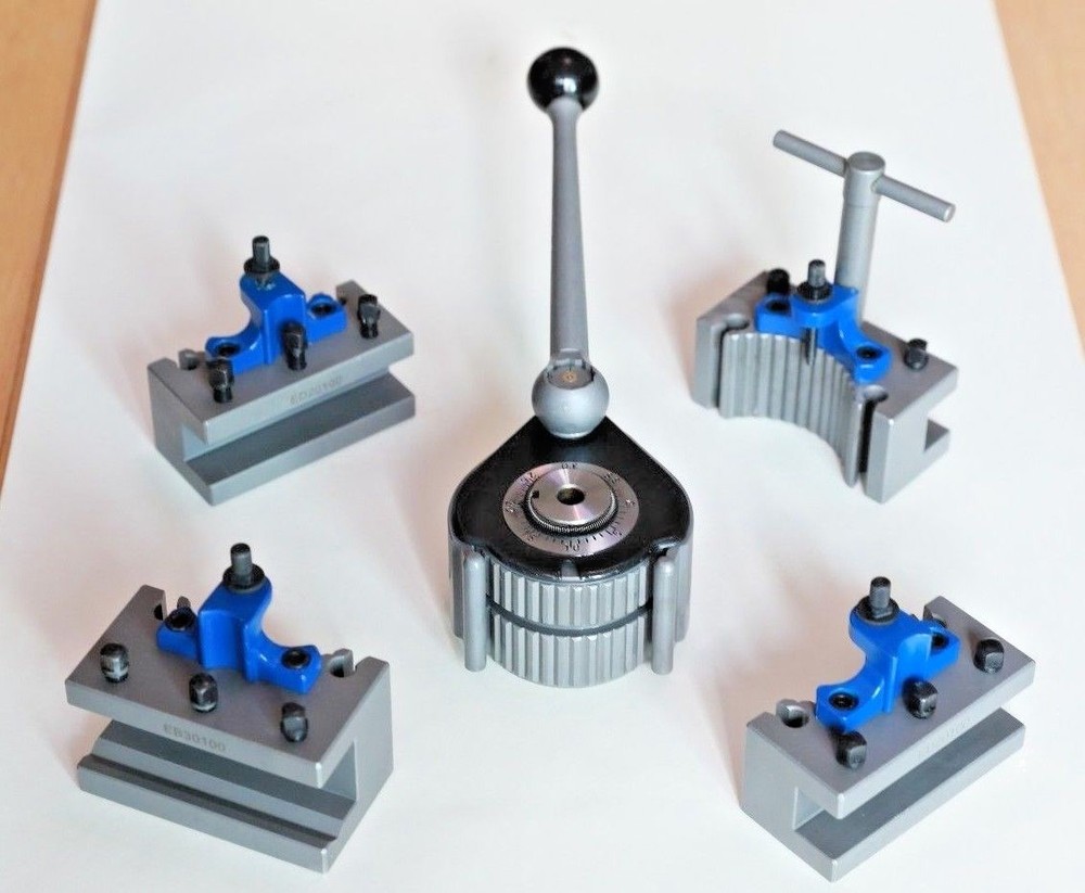 E5 40Position Quick Change Tool Post Kit For 200-400mm Lathe 8" -16" Multifix E
