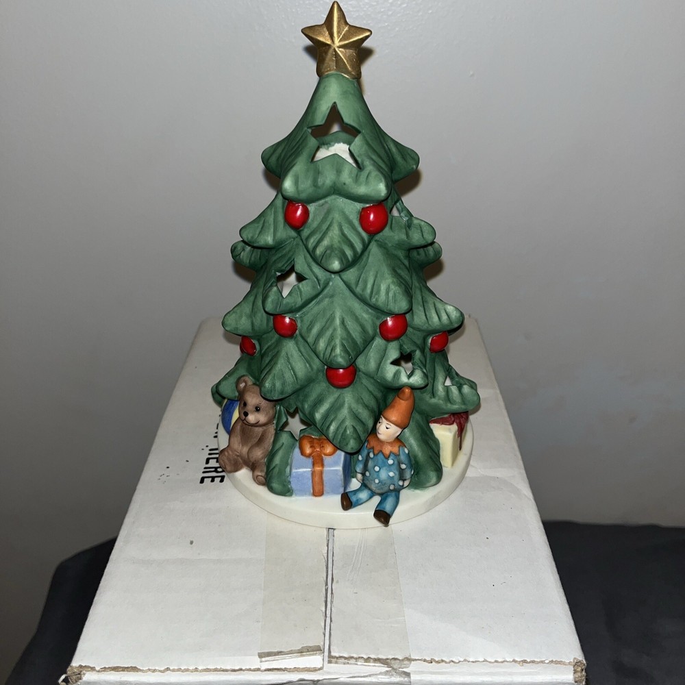 Goebel Tea Light Christmas Tree-VGC-Porcelain