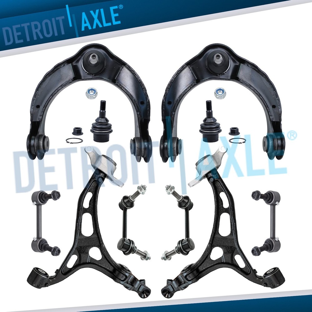 Front Upper Lower Control Arms Sway Bars for Dodge Durango Jeep Grand Cherokee