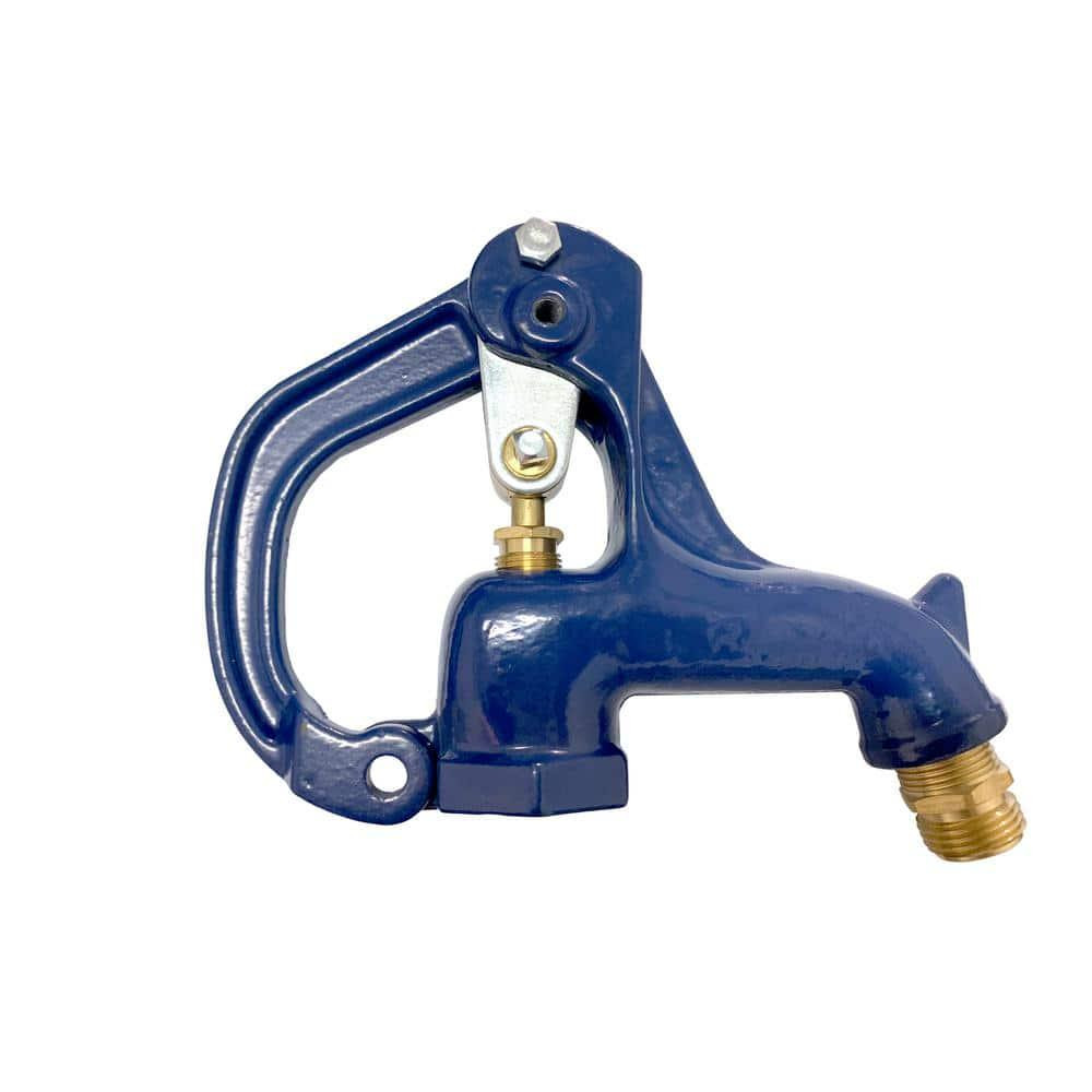 Frost-Proof Yard Hydrant Complete Head Assembly Replacement Part Blue 1 in. NPT