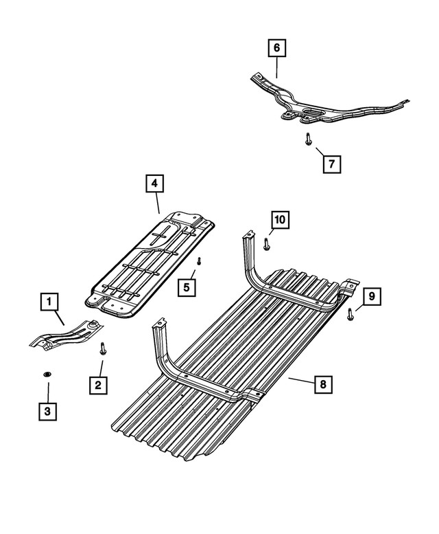 Genuine Mopar Multi Purpose Bracket 6502501