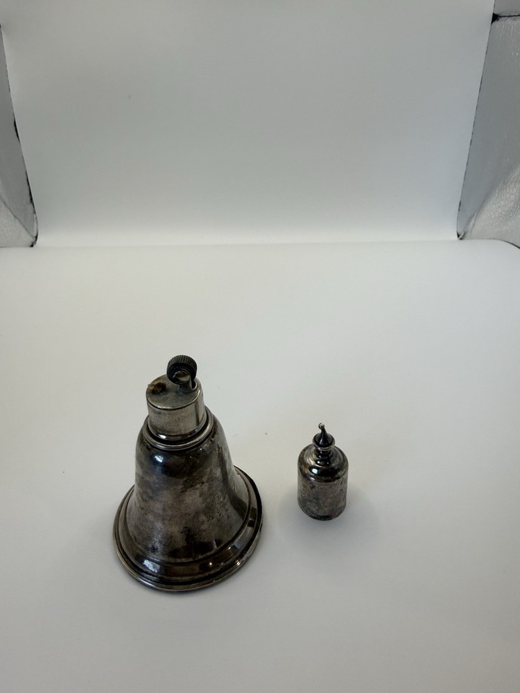 Frank M. Whiting Silver Table lighter, Reinforced, Edwardian