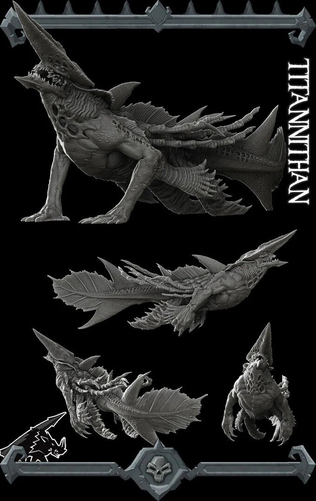 Titannithan - Rocket Pig Games Wargaming DnD D&D