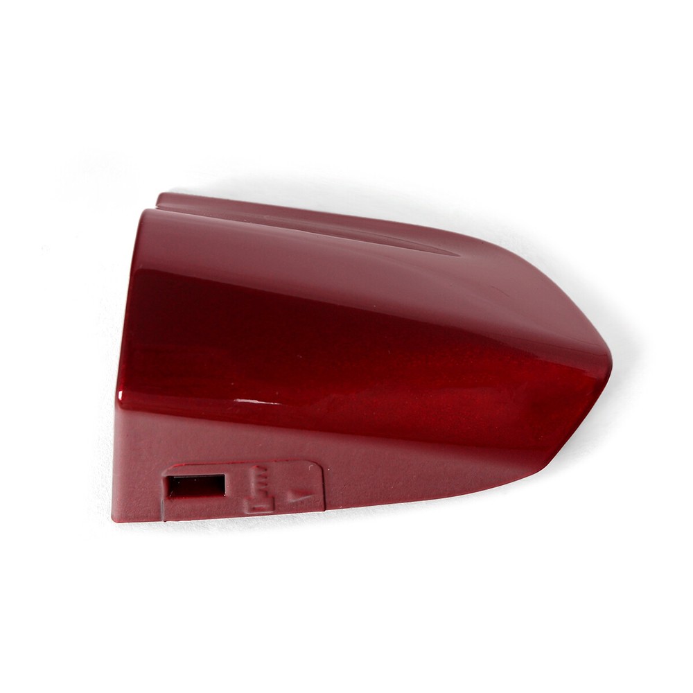 For 2015-2022 Mustang Left Side Driver Door Handle Key Lock Cover Bezel Ruby Red