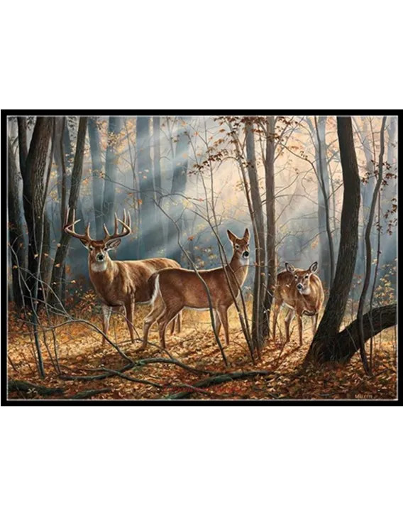Counted Cross Stitch Pattern Embroidery Chart Needlework DIY- Deer Elk Moose 19
