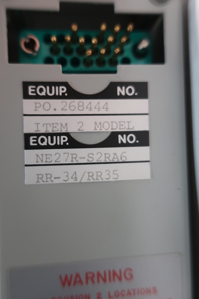 Foxboro N-E27RS2RA6 Chart Recorder 120v-ac 30va