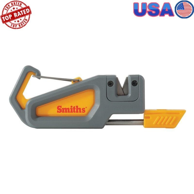 Pack Pal Sharpener Fire Starter Whistle Carabiner Survival Multi-Tool Grey New