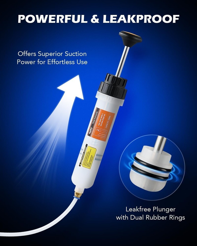 High-Quality 200mL Fluid Extractor with Hose Extensions for Maximum Performance
