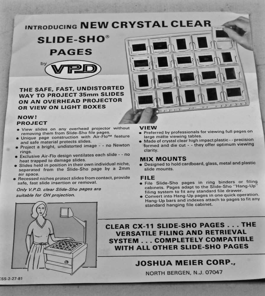 Kodak Slide Mounts and Storage