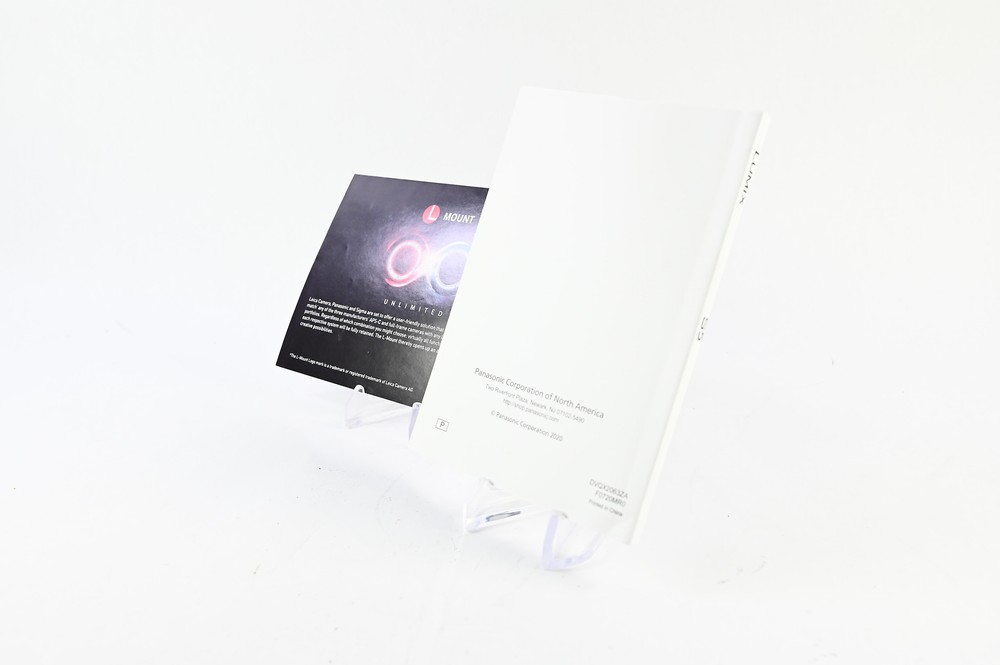 Panasonic Lumix S5 Manual #G444