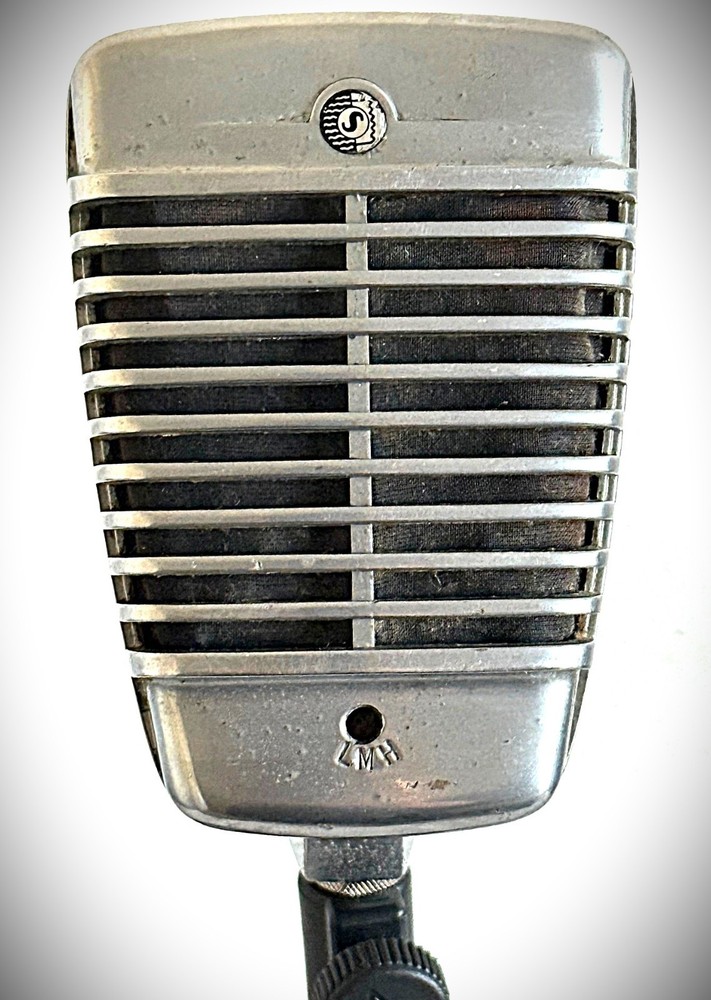 Vintage 1970's Shure 51S Sonodyne Dynamic Microphone, original element, working