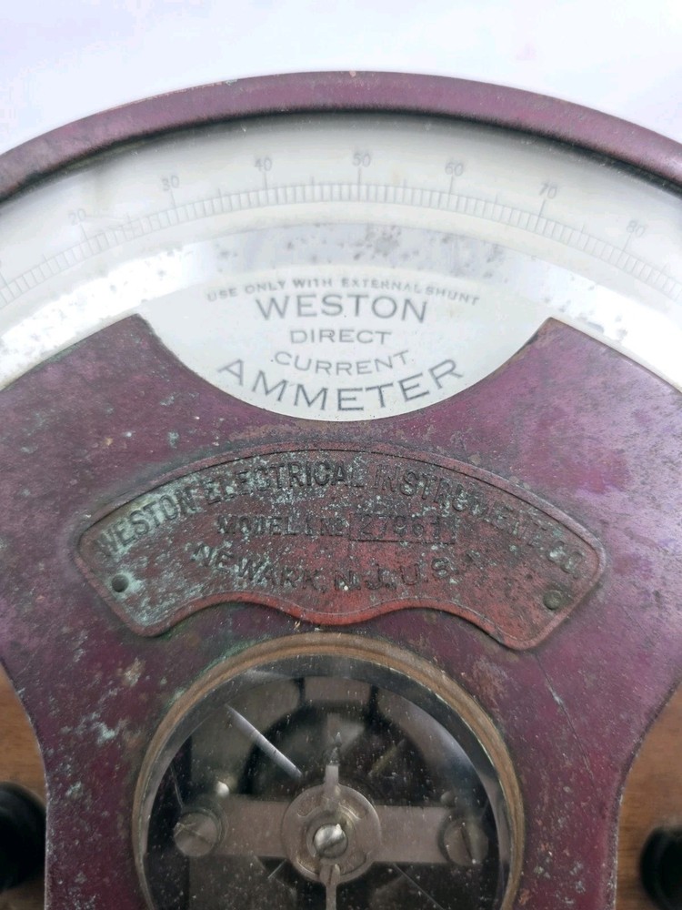 Weston Ammeter 1890's Model 1