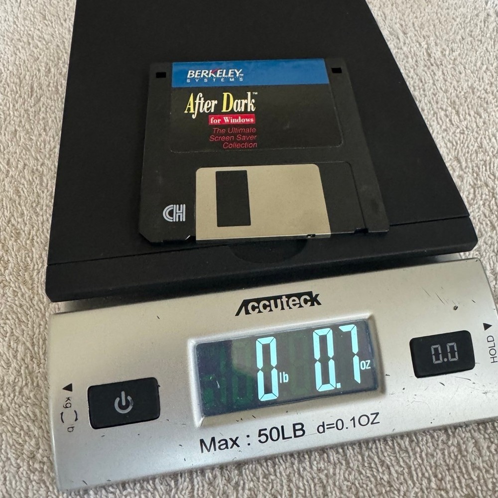 Berkeley Systems After Dark for Windows 3.5” Floppy Disk Untested 1990