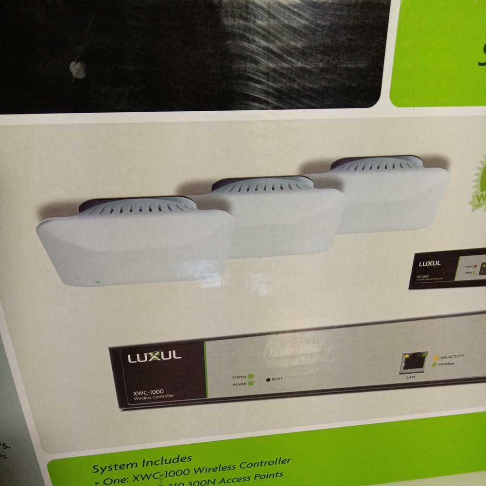 Luxul Wireless Controller System w/3 Three Access Points XWS-1310