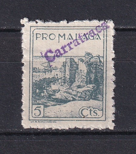 SCW Local Label PRO MALAGA overprinted CARRATRACA