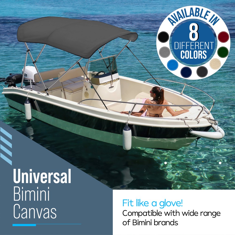 Universal Replacement Canvas Cover for Bimini Tops, 900D Canopy, Storage Boot