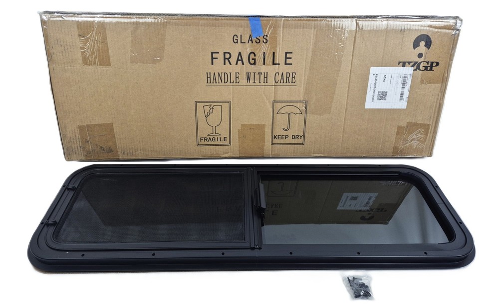 33x10in RV Van Bunk Window – Right Passenger Side - DOT-Certified SH-56663