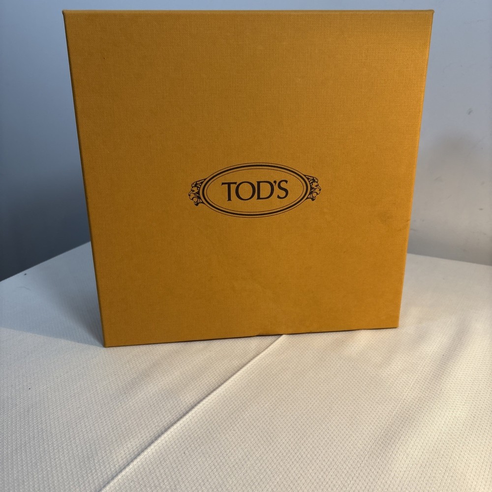 Authentic Tod's  Purse Box Gift Box Luxury Empty Packaging 10” X10”