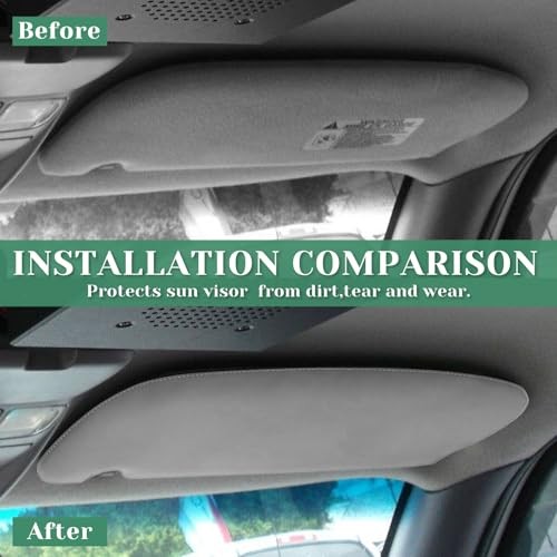 2PCS Sun Visor Cover Protector Compatible with Dodge Ram 1500 2500 3500 1994