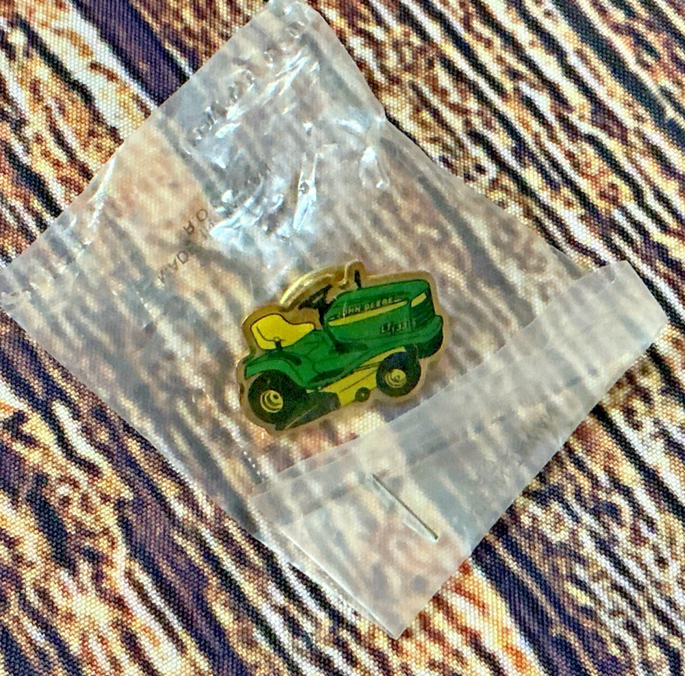 New Vintage John Deere Lawn Mower Small Pin