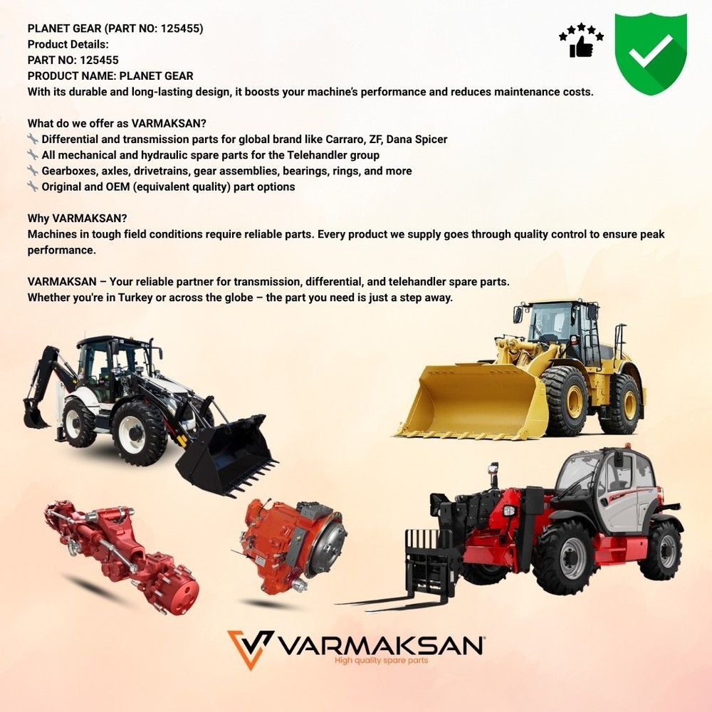 NEW CARRARO 125455 PLANET GEAR